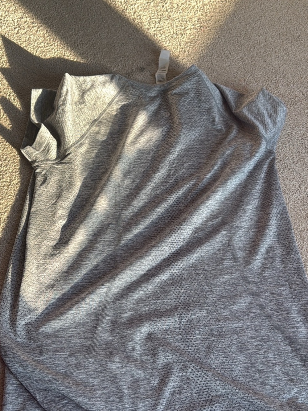 lululemon athletica Heather Gray swiftly tech short sleeve